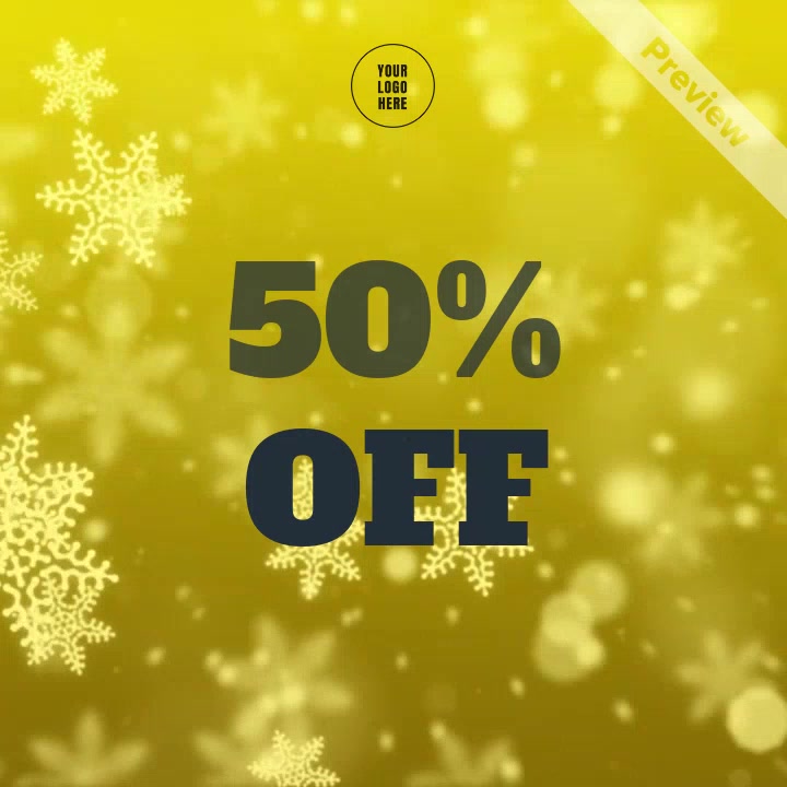 Winter Sale 2 Video Template
