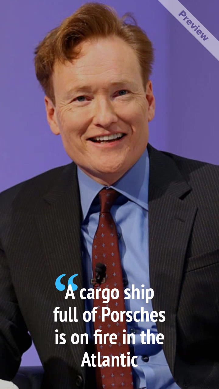 Funny Tweets | Conan O'brien Video Template
